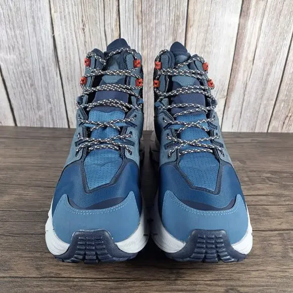 Hoka One Anacapa Mid GTX Hiking Boots Women's Sz 10 B Real Teal Outer Space (VGC Athletic Shoes